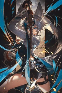 Honkai Star Rail Feixiao 12"x18" Vertical Poster Prints, FREE Keychain - Picture 1 of 3