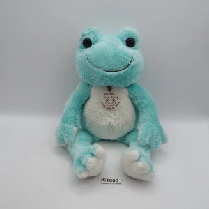 Pickles der Frosch blau neuwertig C1005 Nakajima 1994 Beanie 10 Zoll Plüschtier Puppe Japan - Bild 1 von 7