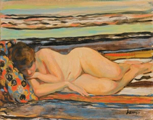 Henri Lebasque Nude Canvas Print 16 x 20  # 5698 - Picture 1 of 4