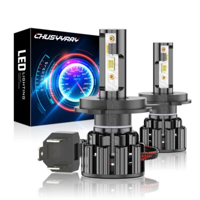 LED For Scion xD 2008-2014 Headlight Kit H4/9003 White Bulbs High/Low Beam - Image 1 of 4