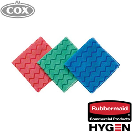 Paño de microfibra Rubbermaid HYGEN probado para eliminar el 99,9% de los gérmenes - microbios Foto 1 de 1