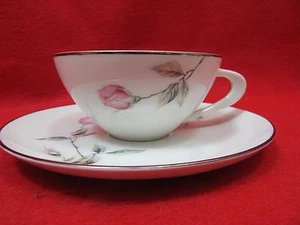 6 CUP'S AND SAUCER'S OF STYLE HOUSE CHINA ROSE DAWN FREE SHIPPING - Picture 1 of 5