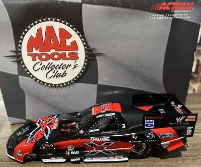 JERRY TOLIVER 2001 WWF / XFL 1/24 ACTION PONTIAC FIREBIRD FUNNY CAR 1/3,000 - Image 1 of 4