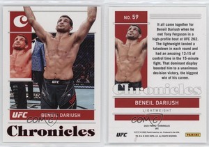 2022 Panini Chronicles UFC Red /199 Beneil Dariush #59