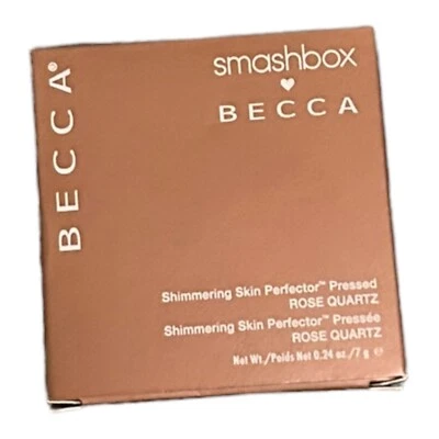 NIB SMASHBOX BECCA ROSE QUARTZ SHIMMERING SKIN PERFECTOR PRESSED .24 OZ / 7 g - Image 1 of 4
