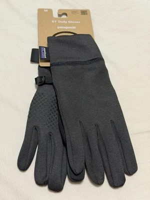 New Patagonia R1 Daily Gloves Black Medium M $55 MSRP - Image 1 of 4