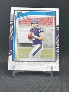2024 Panini Donruss JJ McCarthy Base Rated Rookie Card RC #303 VIKINGS - Picture 1 of 2