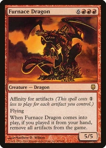 FURNACE DRAGON - Darksteel – MTG Magic the Gathering Card - Rare - Picture 1 of 5