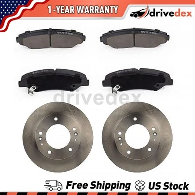 Rotores delanteros pastillas de freno de cerámica para 2000 2001 2002 1998 1999 Kia Sportage_DV Foto 1 de 4