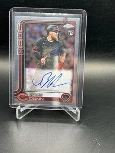 2025 Topps Chrome Blake Dunn Autograph Reds - Picture 1 of 2