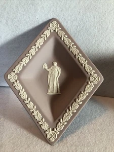 Plato Wedgwood Crema sobre Jaspe Lila Forma Diamante - Imagen 1 de 8
