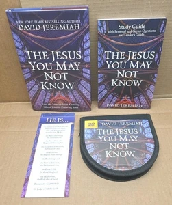 The Jesus You May Not Know by Dr. David Jeremiah DVDs Book and Study Guide EXC - Picture 1 of 4