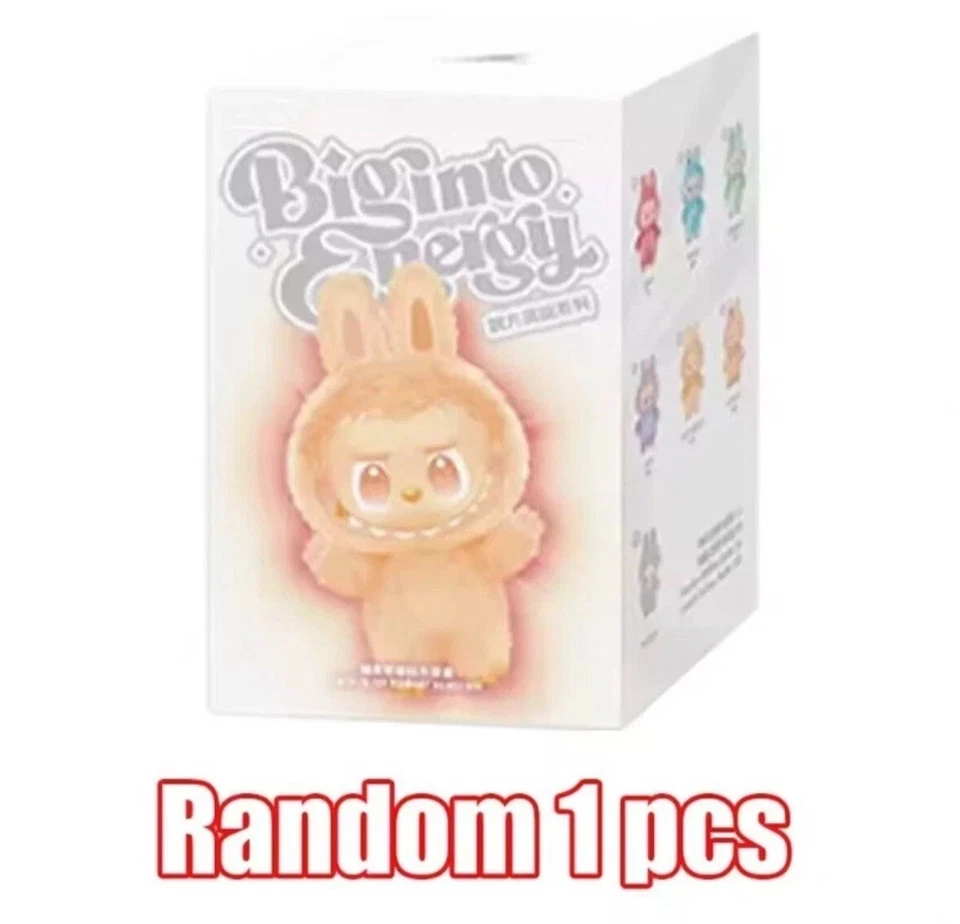 Labubu V3 Big Into Energy Box New Sealed 2025 Portachiavi Nuovo Modello Casuale - Immagine 1 di 4