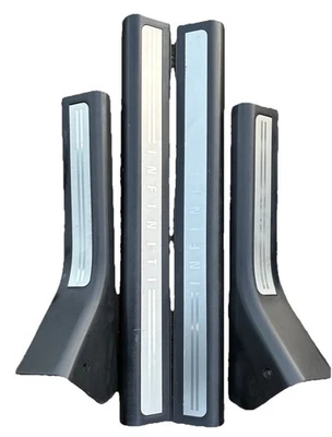 Juego de 4 alféizares de puerta delantera y trasera Infiniti G35X 2003 2004 2005 2006 sedán Foto 1 de 4