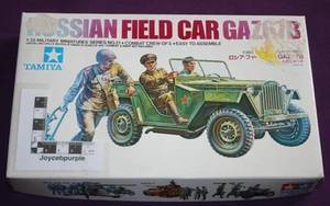 Tamiya Russian Field Car GAZ67B Maßstab 1:35 Modellbausatz Nr.21. - Bild 1 von 11