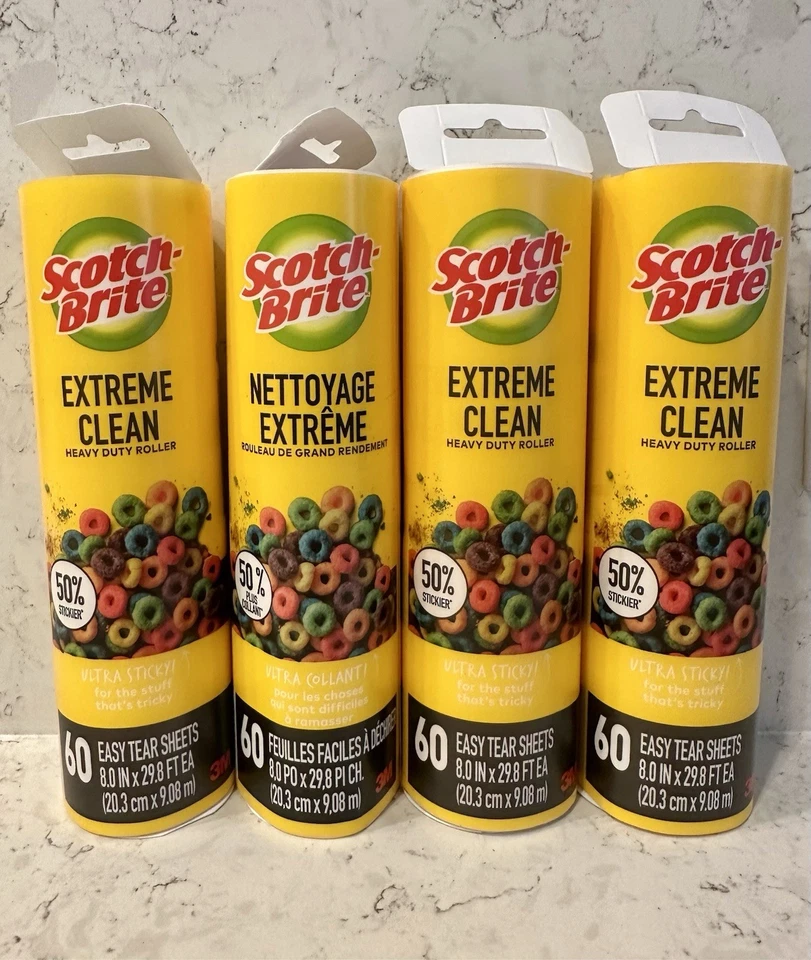 Scotch-Brite Large Lint Roller 50 Stickier - 60 Count