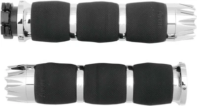 Empuñaduras Avon Excaliber con amortiguación de aire - Cromo - MT-AIR-90-CH-EX Foto 1 de 2