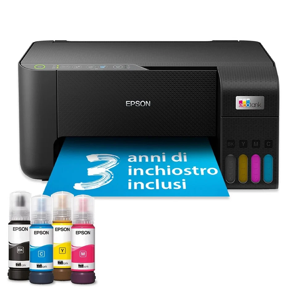 EPSON ET-2864 STAMPANTE AIO ECOTANKCOLOR 3IN1 - WIFI - Immagine 1 di 1