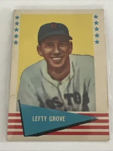 1961 Fleer Baseball Greats #38 Lefty Grove HOF - Picture 1 of 4
