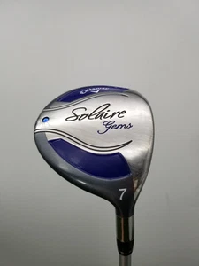 2014 CALLAWAY SOLAIRE GEMS 7 WOOD LADIES CALLAWAY 55 + HC GOOD - Picture 1 of 13