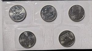 2003 D State Quarter 5 Coins from US Mint Set BU Statehood Cello 25c Coin - Picture 1 of 2