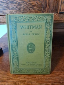 Antique Book: Riverside Press Walt Whitman by Bliss Perry 1906 - Bild 1 von 13
