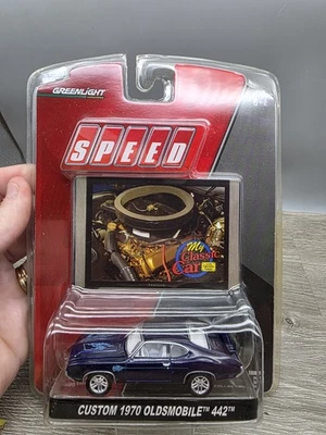 Green Light SPEED My “Classic Car ￼Custom 1970 Oldsmobile 442 ~ Sealed 1:64 2008 - Image 1 of 4