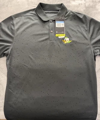 Nike Dri-FIT Golf Tour Polo Para Hombre Oregon Ducks Logo Camisa Nueva con Etiquetas CU9843-070 Mediana Foto 1 de 3