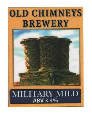 Old Chimneys Brewery, Market Weston, Diss.  - 3 x older pump clip inserts - Image 1 of 3