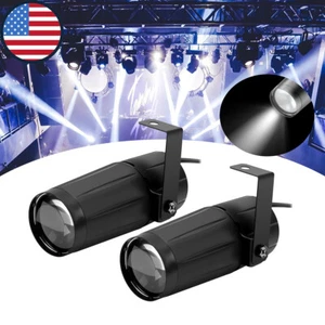 2Pack Pin Spot Light LED Beam Stage Light DMX Show Party Disco DJ Lighting 15W - Picture 1 of 11