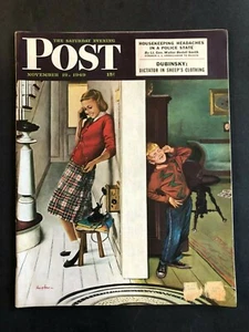 The Saturday Evening Post  November 19 1949   Telephone Call and Little Brother - Picture 1 of 2