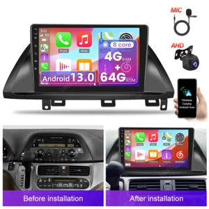Radio GPS estéreo para automóvil 4G+64G Android 13 Carplay para Honda Odyssey 2005-2010 DSP - Imagen 1 de 24