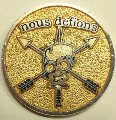 7th Special Forces Group Airborne 3rd Battalion C Co Army Challenge Coin - Image 1 of 2