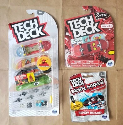 5 NEW Tech Deck TOY MACHINE Brand ULTRA RARE Fingerboards MINI Skateboard + LOT - Image 1 of 4