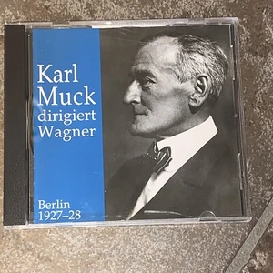 Karl Muck Dirigiert Wagner Berlin 1927-28 Audio CD Orchester der Staatsoper - Bild 1 von 2