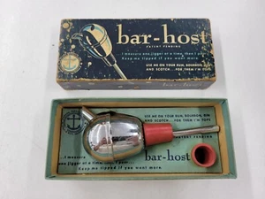 Vintage Anchor Products Bar-Host Jigger Pourer Stopper Chrome Bar Accessories  - Picture 1 of 11