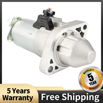 Starter Motor For Honda CR-V CRV 2002 2003 2004 2005 2006 2.4L L4 17844 PPA3M - Image 1 of 4