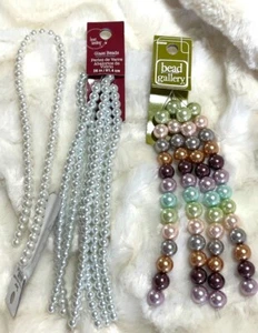 BEAD GALLERY PERLEN PERLEN MEHRERE STRÄNGE 3ER SET NEU MIT ETIKETT - Bild 1 von 4