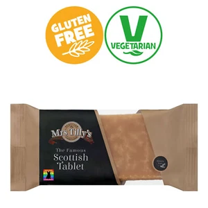 Mrs Tilly's Scottish TABLET BARS Traditional Vegetarian Gluten Free Sweets - Picture 1 of 8