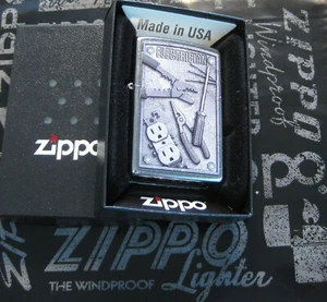 ZIPPO WORK  SERIES #2 Lighter  ELECTRICIAN Receptacle STRIPPER wires pliers NEW - Picture 1 of 4