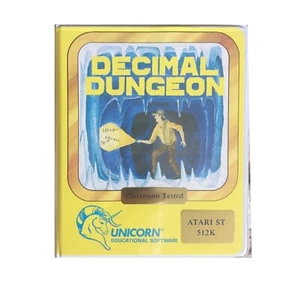 VERY RARE Decimal Dungeon (Rated 9.8!) for the Atari ST - NEW **SEALED - Picture 1 of 4