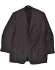 Ralph Lauren Mens 2 Button Blazer Jacket It 48 Medium Grey Pinstripe Af08