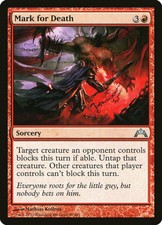 1x FOIL Mark for Death GTC Gatecrash No099 MTG Magic NM/UNPLAY English UC x1
