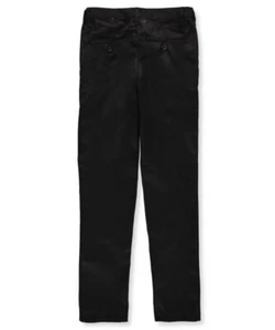 Galaxy Boys’ Stretch Slim Fit Pants Color: black Size: 18 - Picture 1 of 8