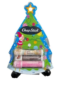 ChapStick Holiday Lippenbalsam Geschenkset mit Zuckerkeks Zuckerwatte heiße Schokolade - Bild 1 von 3