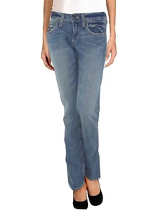 Ralph Lauren Damen Jeans 41 W27 L35 S Small Denim Straight Leg City Fit Blau - Bild 1 von 12