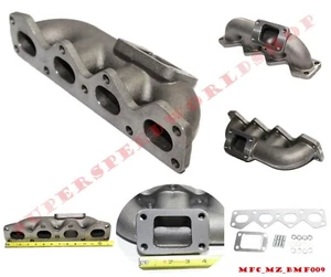 Cast Iron Turbo Manifold Fit1990-1993 Mazda Miata MX5 NA Eunos Roadster 1.6L B6 - Picture 1 of 12