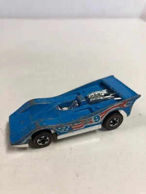 De colección Hot Wheels 1973 Redline American Victory Flying Colors Azul Canadá O9 Foto 1 de 4