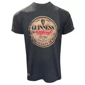 Guinness T-Shirt - Traditional Harp Design - Black - Picture 1 of 3