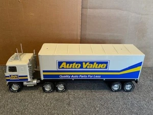 Vintage Nylint GMC COE Auto Value Auto Parts Semi, White, VGC! - Picture 1 of 4